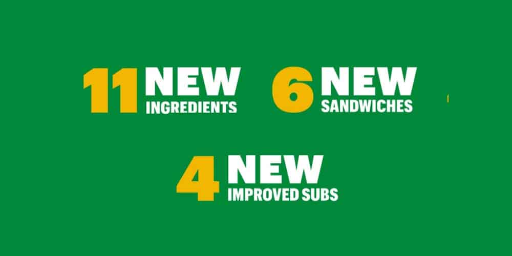 Subway's 'Eat Fresh Refresh' revamp