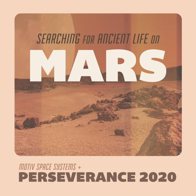 Searching for Ancient Life on Mars graphic