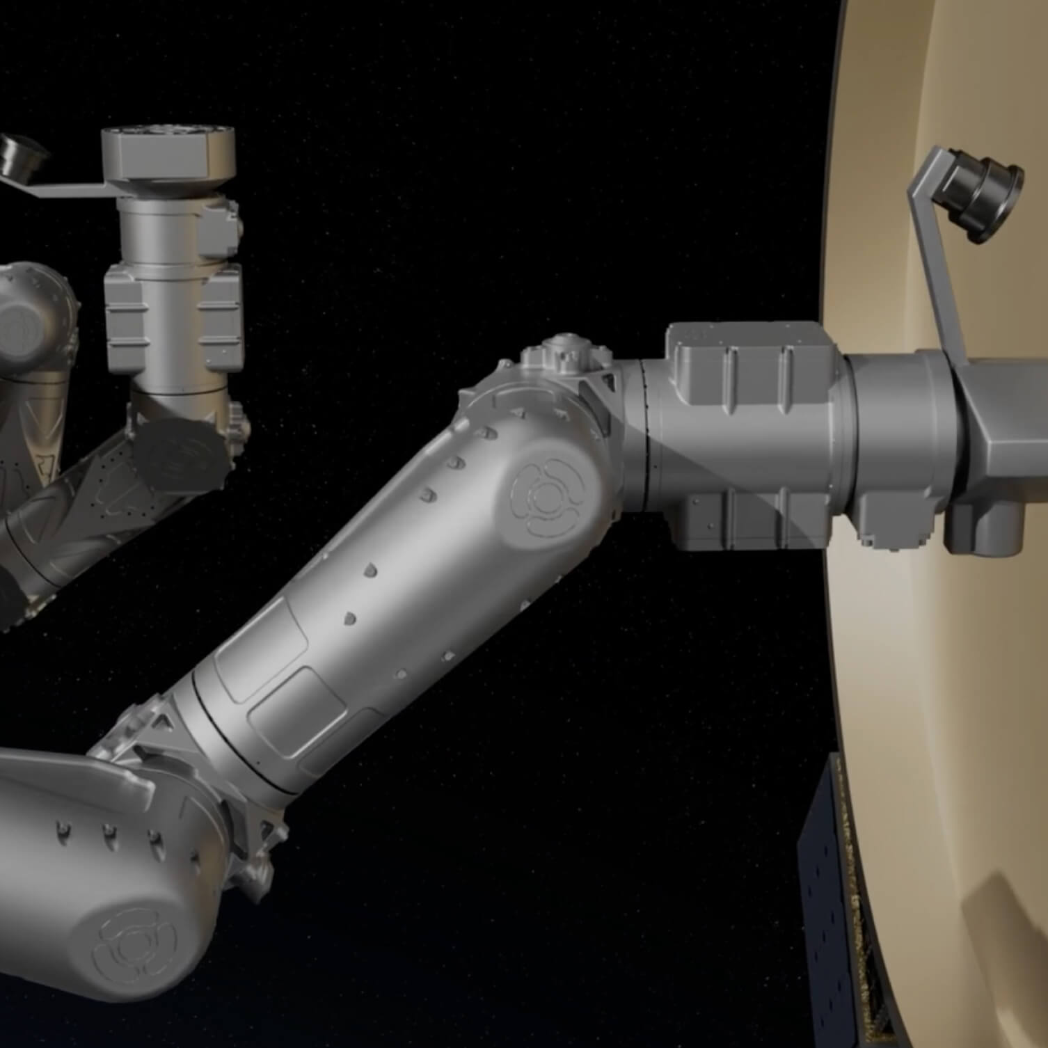 Robotics arm image