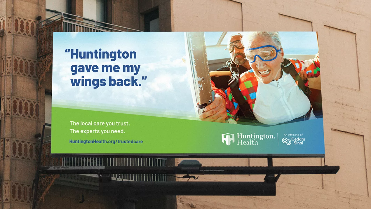 Huntington Hospital Billboard