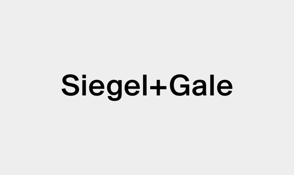 Siegel + Gale logo